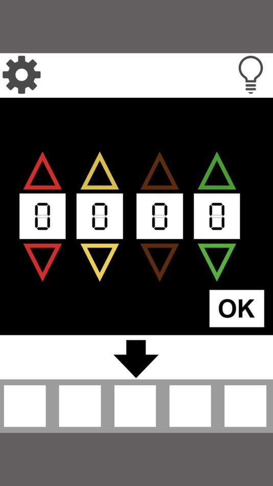 #4. モノクロ部屋からの脱出 脱出ゲーム (iOS) By: Kensuke Sakita