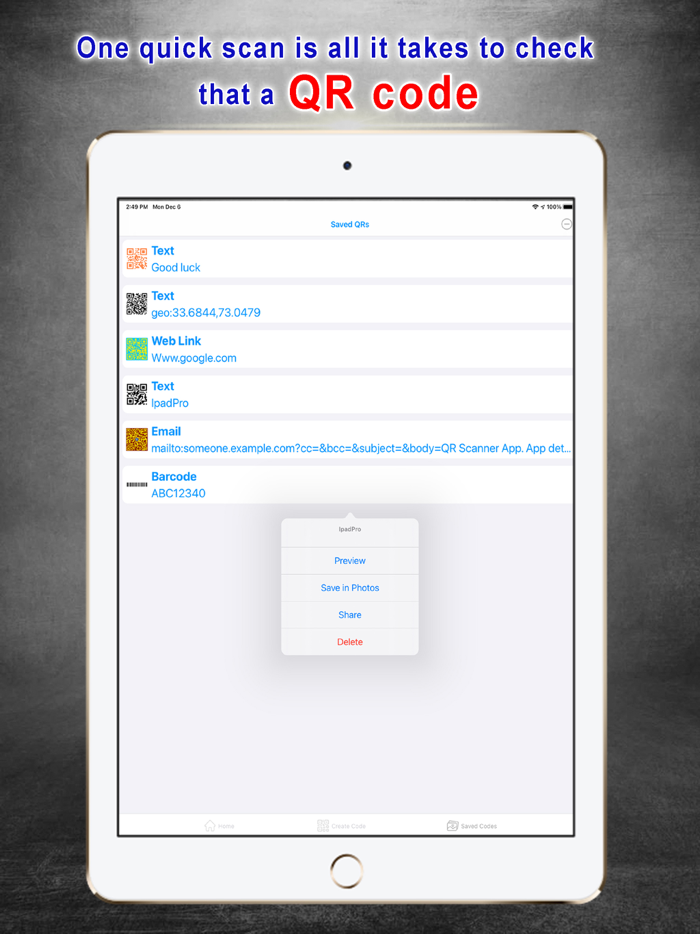 QR and Barcode Generator