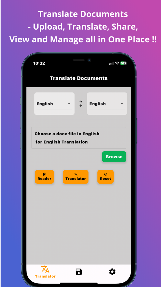 #1. Translate Documents - Offline (iOS) 由: Rajaram Bhaskaran