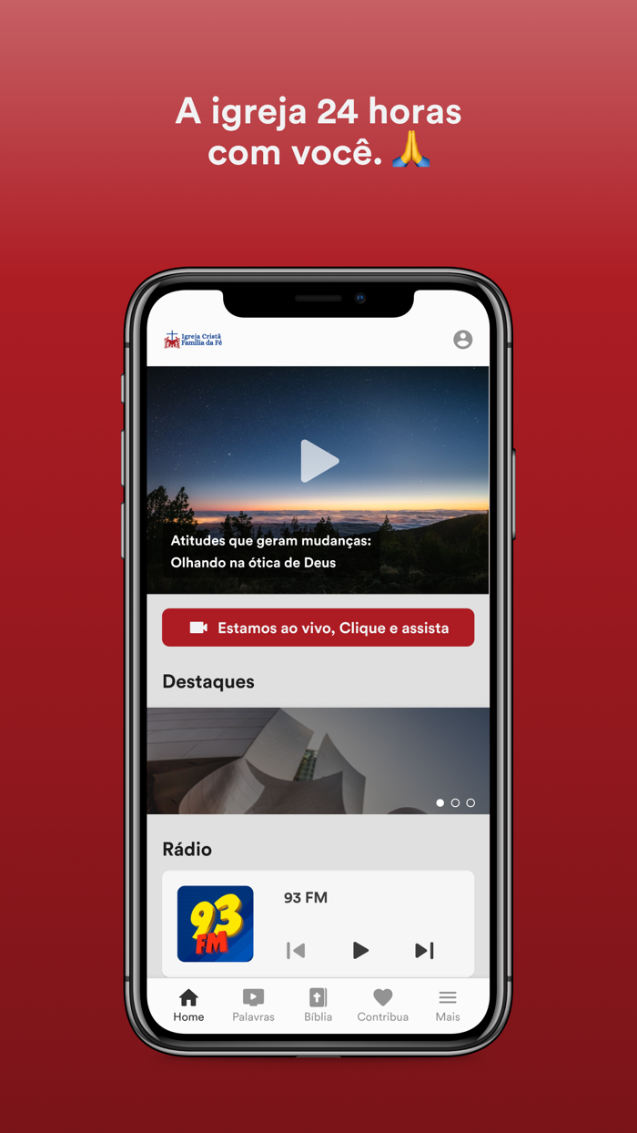 IGREJA CRISTÃ FAMÍLIA DA FÉ