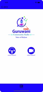Guruwani Community Radio screenshot #1 for iPhone