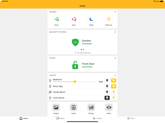 MyGuardianAlarm iPad screenshot 1 - Lifestyle app