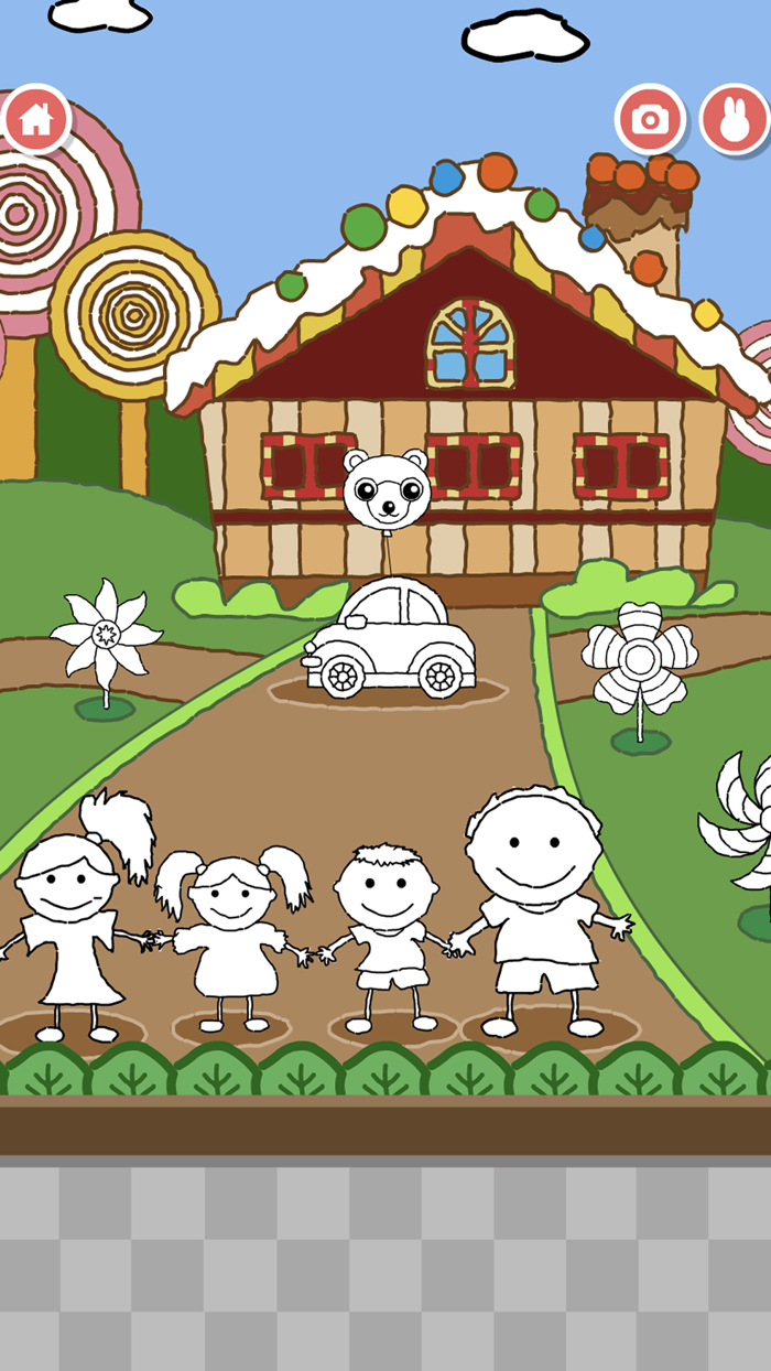 My Play House Coloring Games