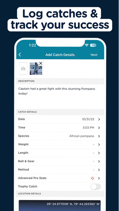 FishAngler - Fish Finder App Screenshot