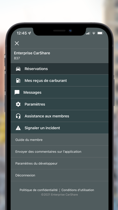 Screenshot #3 pour Enterprise CarShare