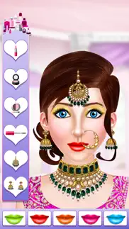 indian bridal dressup makeover iphone screenshot 1