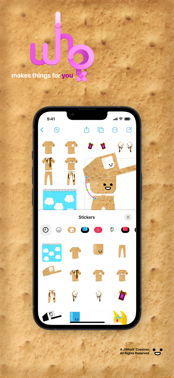 JWhoX GET SmorZcode Sticker