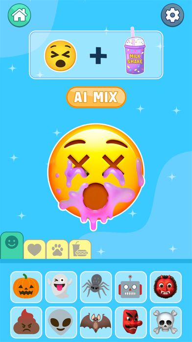 Screenshot #1 pour AI Mix Emoji