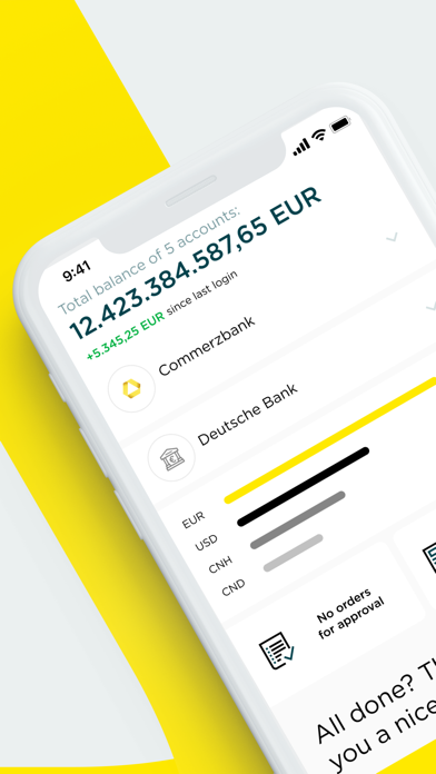 Commerzbank Corporate Banking Screenshot