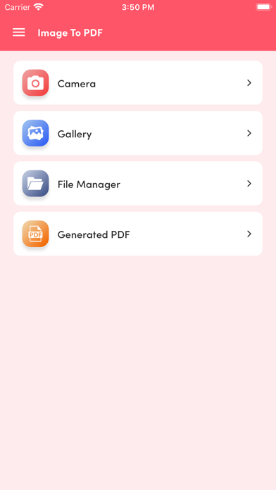 PDF Converter - JPG to PDF Screenshot