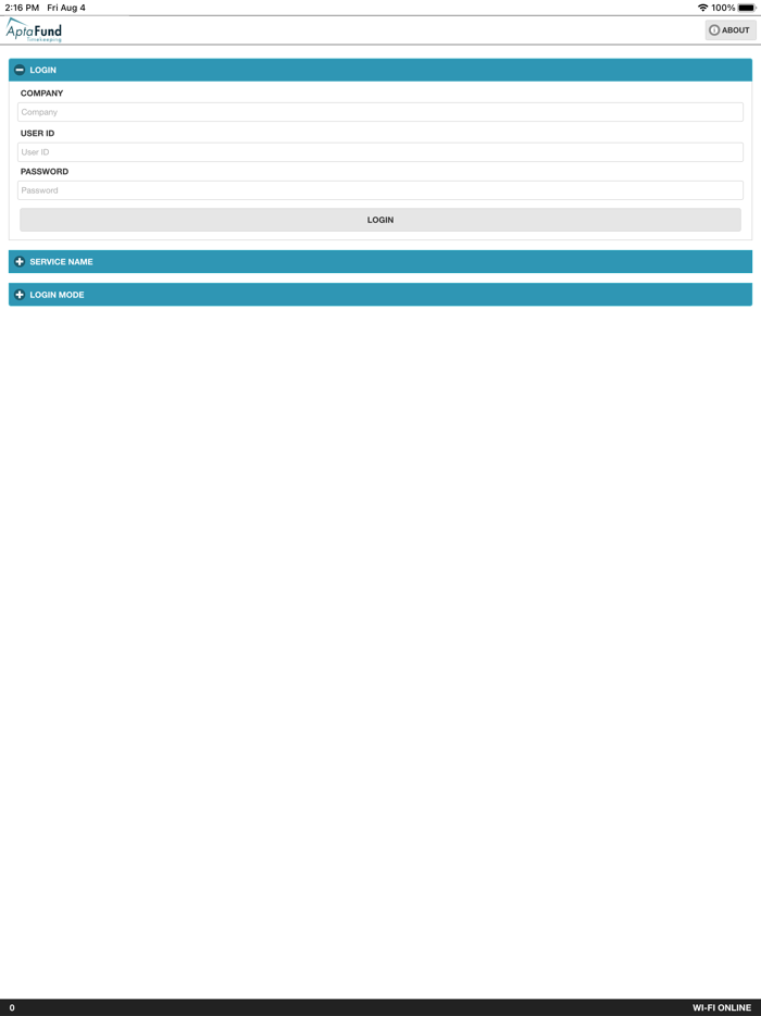 AptaFund Timekeeping