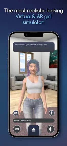 Game screenshot Alyssa Virtual & AR Girlfriend mod apk