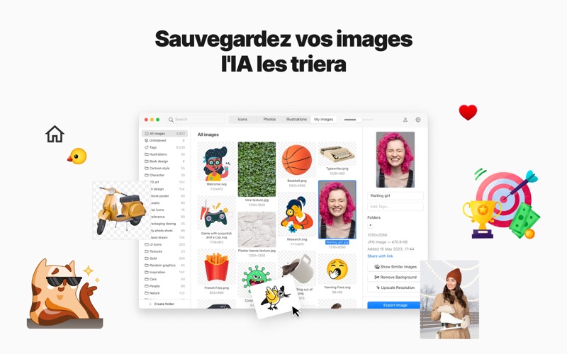Screenshot #3 pour Pichon - Icônes et Graphisme