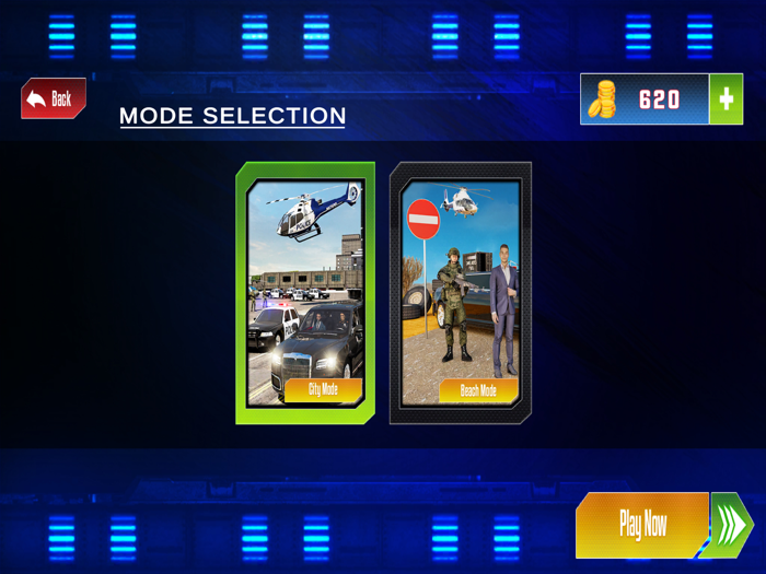 President Security Rescue Game