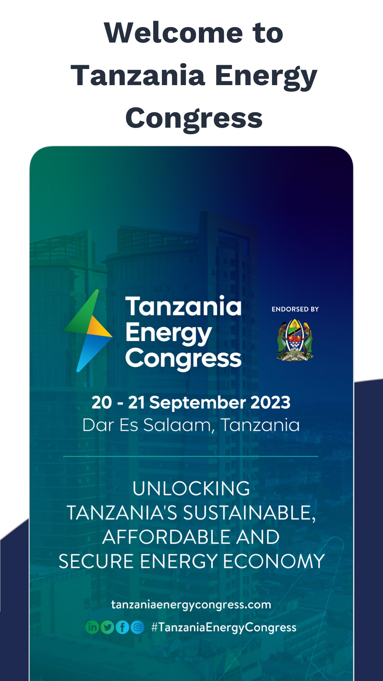 Tanzania Energy Congress