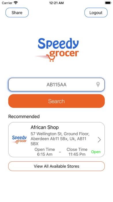 Speedy Grocer Screenshot