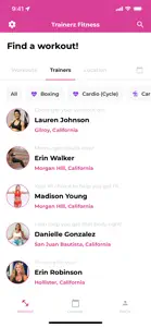 Trainerz Fitness Client screenshot #3 for iPhone