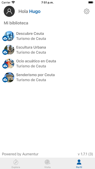 Turismo Ceuta Screenshot