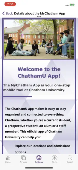 Game screenshot Chatham University App apk