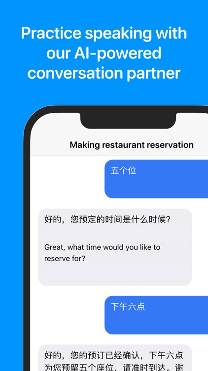 ChatLingo: language learning