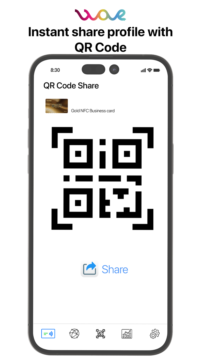 Wave Digital Business Cards