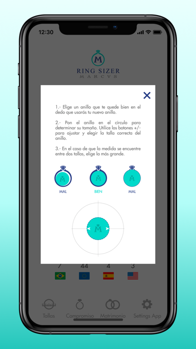Ring Sizer Marcvs Screenshot