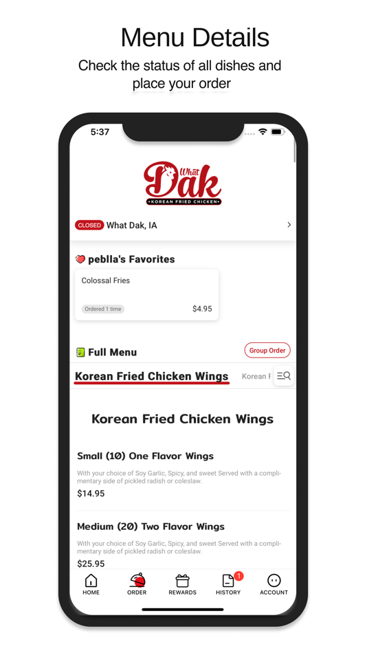 #2. What Dak (iOS) 게시자: PEBLLA, INC