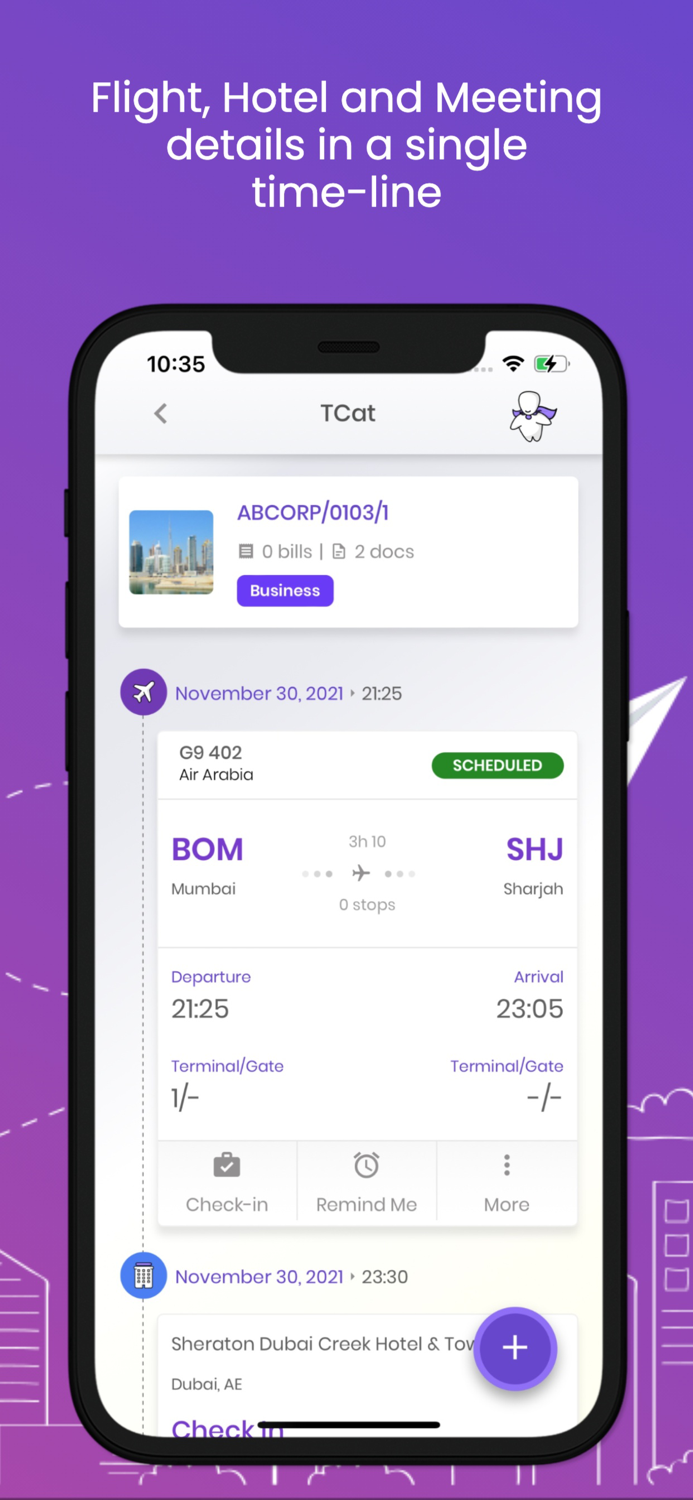 TCat - Business Travel