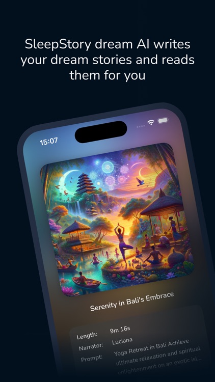 SleepStory · Dream Stories by Mark Unthank