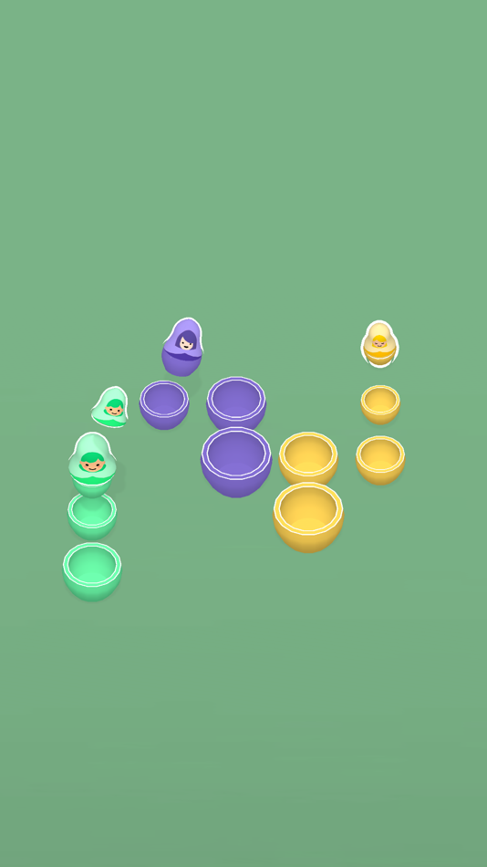 #2. Doll Sort (iOS) Podle: Bahadir Yerdelen