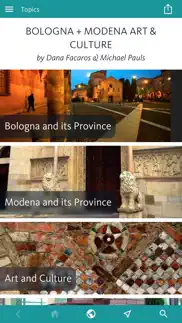 bologna + modena art & culture iphone screenshot 1