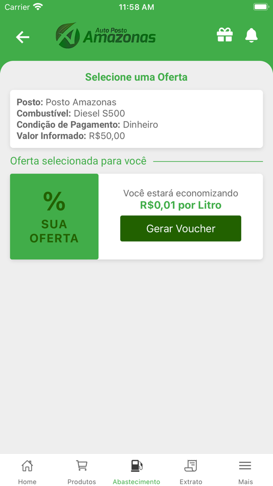 #5. App Posto Amazonas (iOS) 由: Cibus CashBack