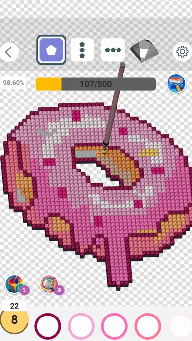 Diamond Painting Relaxing ASMR Screenshot
