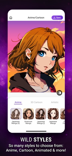 AI Mirror: AI Art Photo Editor - App biến ảnh thành Anime