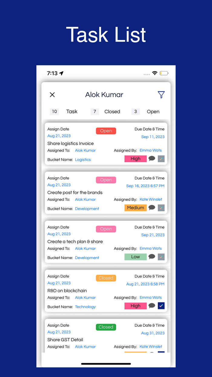 Task Tracker Pvt Ltd
