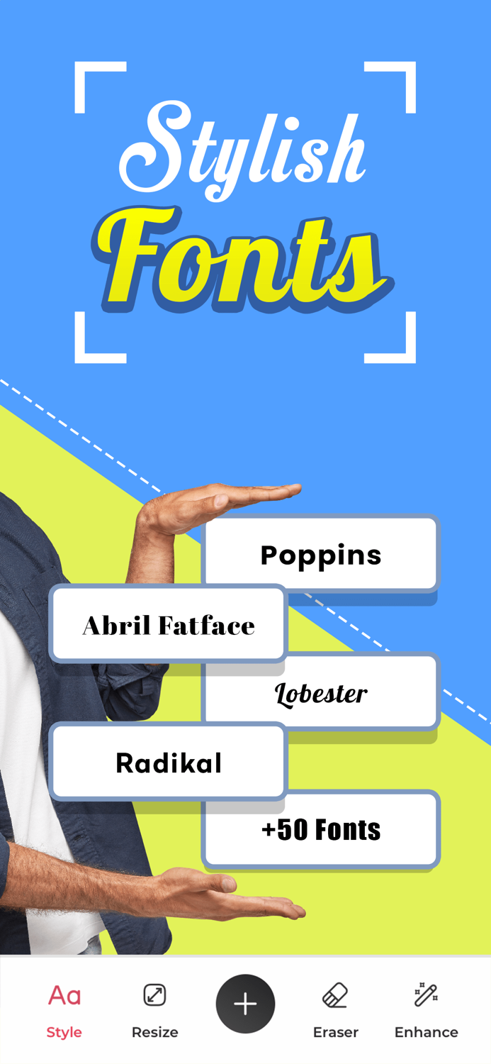 Text on Art and Poster Maker