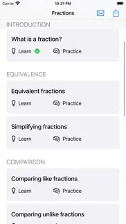 fraction steps: learn visually iphone screenshot 4