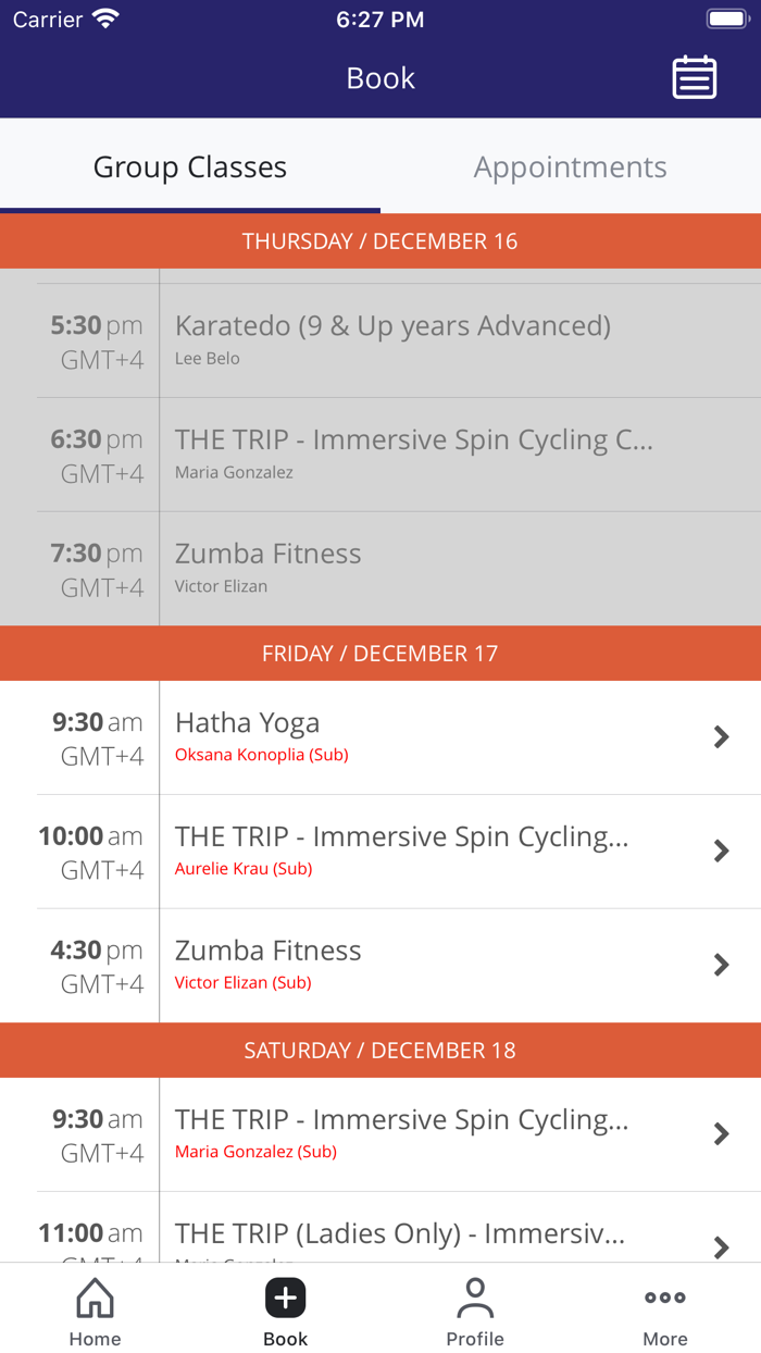 GFX - Group Fitness Experience