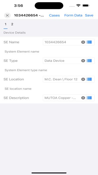 InfraLink Mobile Screenshot