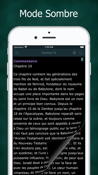 Screenshot #3 pour Commentaires Bibliques + Bible