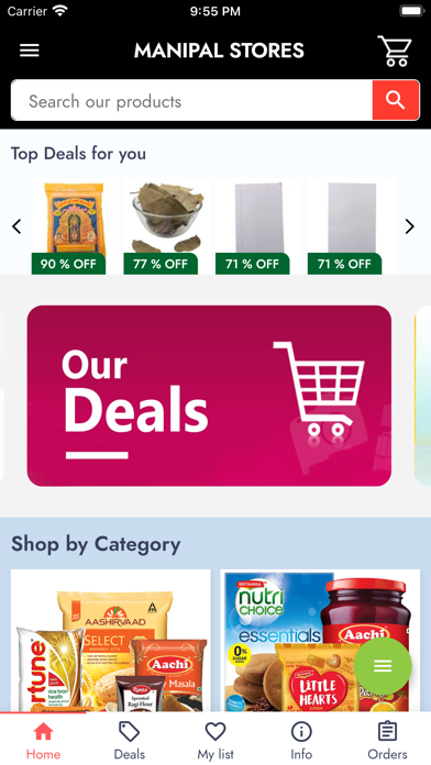 Manipal Stores Screenshot