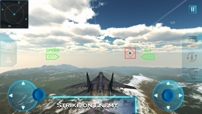 Fighter jetsmodern sky combat