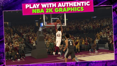 screenshot of NBA 2K Mobile Basketball Game 8
