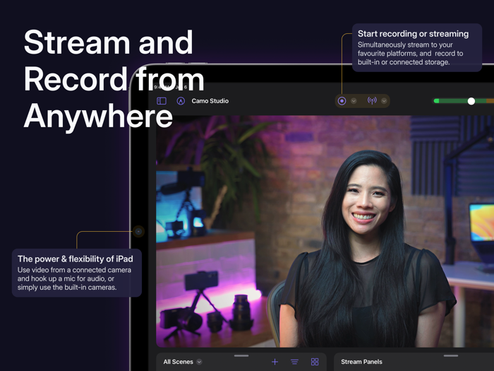 Camo Studio – Streams and Video