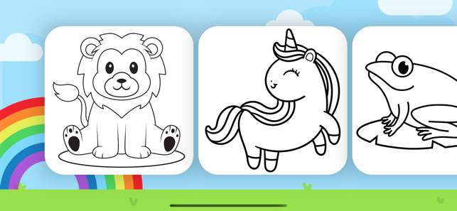 ‎Colouring and drawing for kids Screenshot
