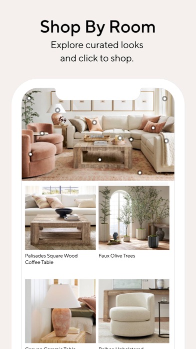 Pottery Barn Screenshot