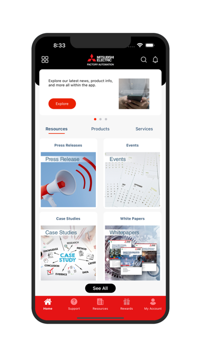 Screenshot 1 of Mitsubishi Electric Automation App