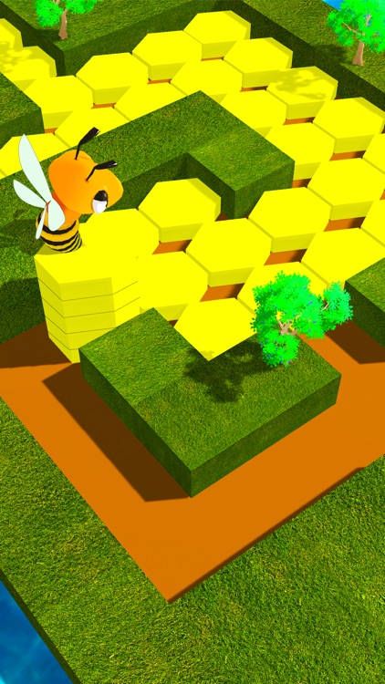 Bee Tile Stack - Maze Games