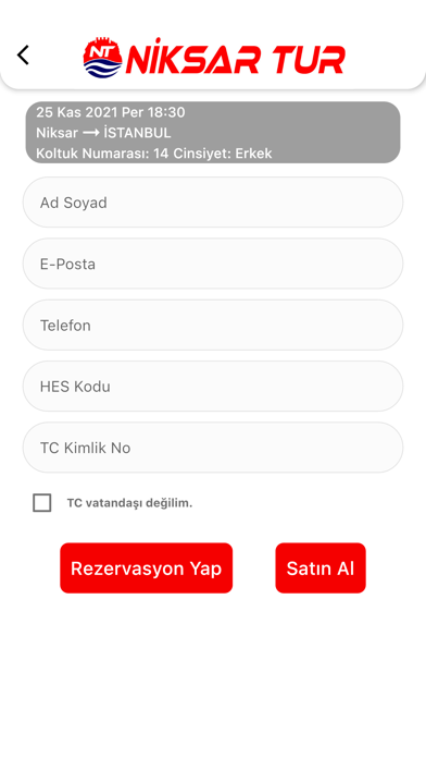 Lüks Niksar Turizm Screenshot