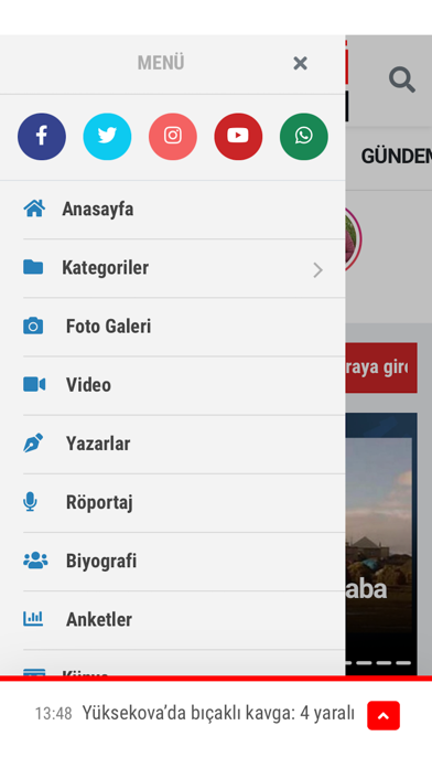Hakkari İl Sesi Gazetesi Screenshot